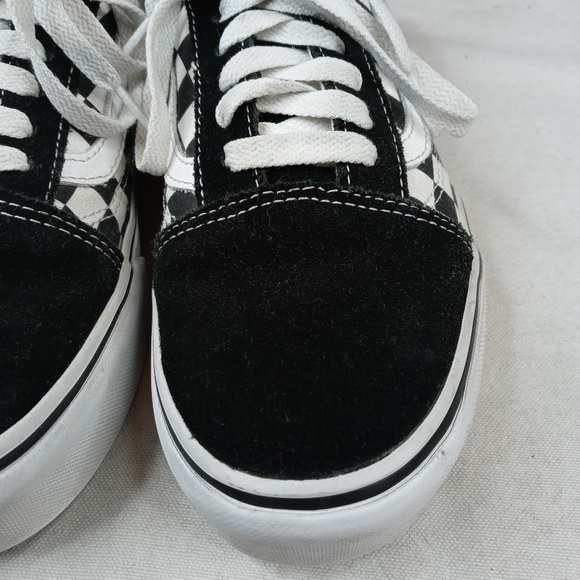 VANS Old Skool Black Checkerboard - Mens Size 6.5/ - Picture 3 of 9